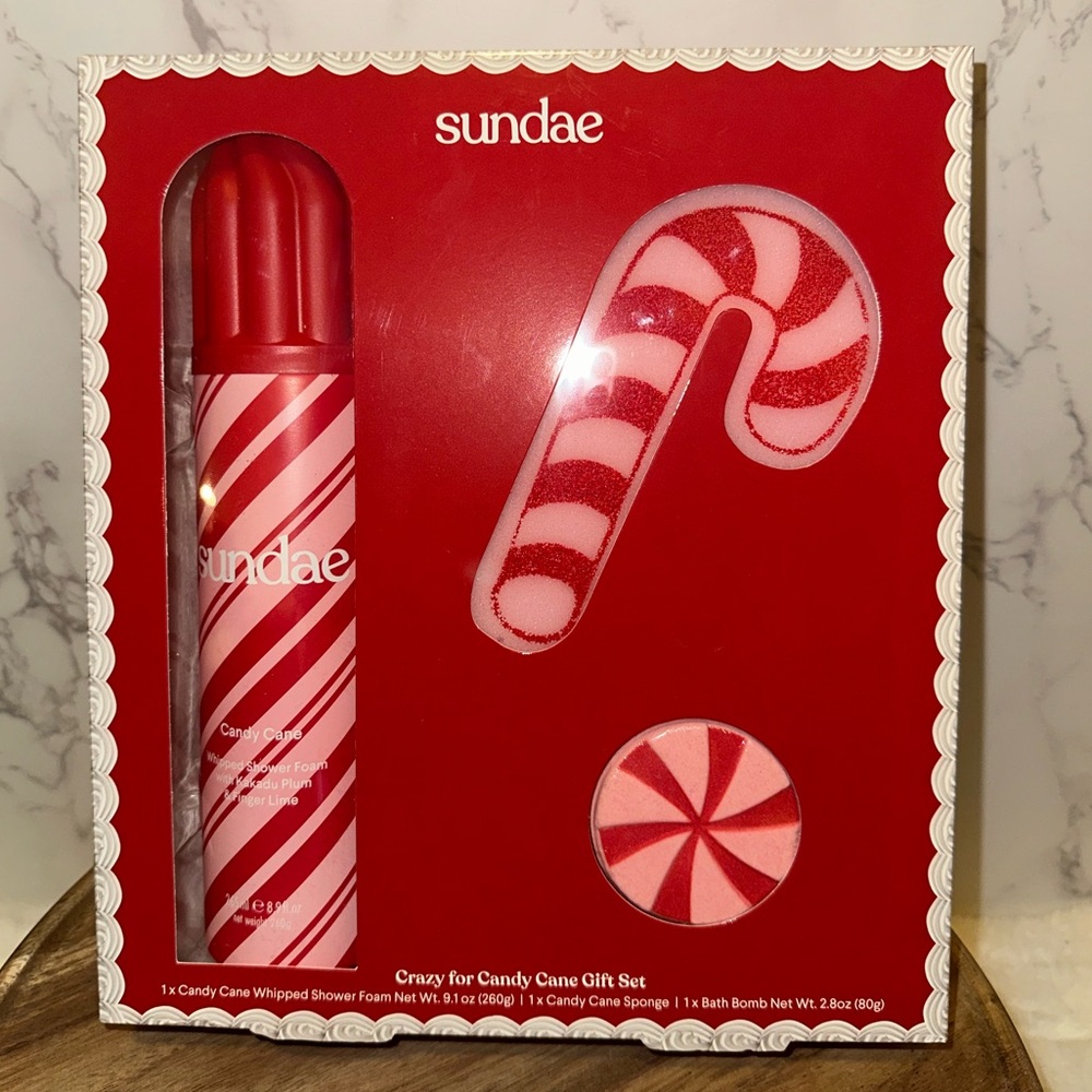 NEW Sundae Body Wash Gift Set - Whipped Shower Foam Body Wash